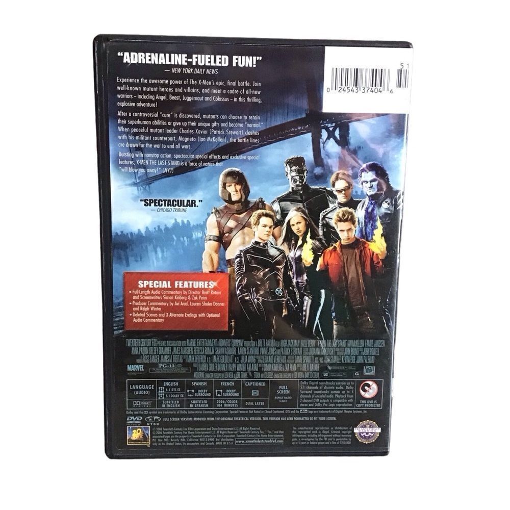 X-Men‎ 3 The Last Stand DVD - 5/$20 - Picture 2 of 3